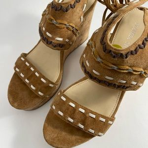 Gorgeous  high heel strap sandal sz 8